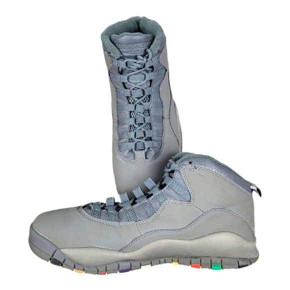 AIR‎ JORDAN X COOL GREY SNEAKERS - Picture 5 of 12
